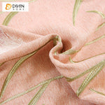 DIHIN HOME Pastoral Pink Color Plants Embroidered Curtain,Blackout Curtains Grommet Window Curtain for Living Room ,52x84-inch,1 Panel Roman Shades Curtains Window Blinds custom curtains blackout curtains curtains for living room sheer curtains curtain fabric linen curtains kitchen curtains velvet curtains pinch pleat curtains bay window curtains outdoor curtains pleated curtains floral curtains dining room curtains kitchen valances drapes for bedroom patio curtains nursery curtains grommet curtains