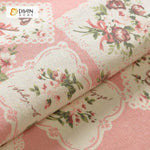 DIHIN HOME Pastoral Pink Flowers Printed，Blackout Grommet Window Curtain for Living Room ,52x63-inch,1 Panel Roman Shades Curtains Window Blinds custom curtains blackout curtains curtains for living room sheer curtains curtain fabric linen curtains kitchen curtains velvet curtains pinch pleat curtains bay window curtains outdoor curtains pleated curtains floral curtains dining room curtains kitchen valances drapes for bedroom patio curtains nursery curtains grommet curtains