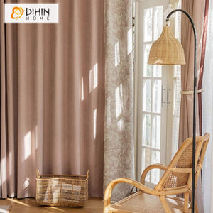 DIHIN HOME Pastoral Pink Printed,Blackout Grommet Window Curtain for Living Room ,52x63-inch,1 Panel Roman Shades Curtains Window Blinds custom curtains blackout curtains curtains for living room sheer curtains curtain fabric linen curtains kitchen curtains velvet curtains pinch pleat curtains bay window curtains outdoor curtains pleated curtains floral curtains dining room curtains kitchen valances drapes for bedroom patio curtains nursery curtains grommet curtains