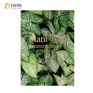 DIHIN HOME Pastoral Plant Says Printed Japanese Noren Doorway Curtain Tapestry,Cotton Linen,Door Way Curtain Door Hanging Tapestry,33.5''Wx59''L,1 Panel Roman Shades Window Curtains Curtains Window Blinds Curtains Drapes linen drapery curtains and drapes windows drapes custom curtains blackout curtains curtains for living room window shades sheer curtains curtain fabric window treatments custom drapery