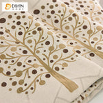DIHIN HOME Pastoral Plant Tree Emboridered Curtains ,Blackout Grommet Window Curtain for Living Room ,52x63-inch,1 Panel Roman Shades Curtains Window Blinds custom curtains blackout curtains curtains for living room sheer curtains curtain fabric linen curtains kitchen curtains velvet curtains pinch pleat curtains bay window curtains outdoor curtains pleated curtains floral curtains dining room curtains kitchen valances drapes for bedroom patio curtains nursery curtains grommet curtains