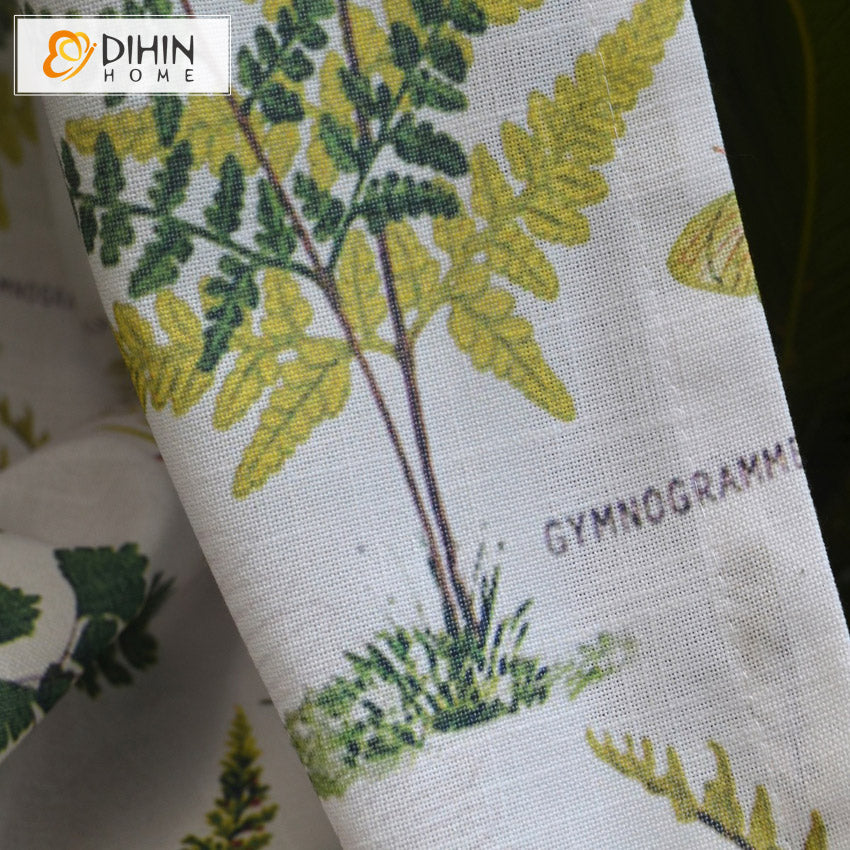 DIHIN HOME Pastoral Printed Blackout Grommet Window Curtain for Living Room ,52x63-inch,1 Panel Roman Shades Curtains Window Blinds custom curtains blackout curtains curtains for living room sheer curtains curtain fabric linen curtains kitchen curtains velvet curtains pinch pleat curtains bay window curtains outdoor curtains pleated curtains floral curtains dining room curtains kitchen valances drapes for bedroom patio curtains nursery curtains grommet curtains