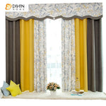 DIHIN HOME Pastoral Printed Curtain With Valance,Blackout Curtains Grommet Window Curtain for Living Room ,52x84-inch,1 Panel Roman Shades Curtains Window Blinds custom curtains blackout curtains curtains for living room sheer curtains curtain fabric linen curtains kitchen curtains velvet curtains pinch pleat curtains bay window curtains outdoor curtains pleated curtains floral curtains dining room curtains kitchen valances drapes for bedroom patio curtains nursery curtains grommet curtains