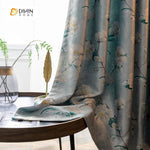 DIHIN HOME Pastoral Printed Floral Curtains，Blackout Grommet Window Curtain for Living Room ,52x63-inch,1 Panel Roman Shades Curtains Window Blinds custom curtains blackout curtains curtains for living room sheer curtains curtain fabric linen curtains kitchen curtains velvet curtains pinch pleat curtains bay window curtains outdoor curtains pleated curtains floral curtains dining room curtains kitchen valances drapes for bedroom patio curtains nursery curtains grommet curtains