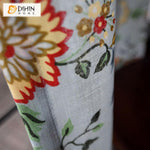 DIHIN HOME Pastoral Printed Flowers,Blackout Curtains Grommet Window Curtain for Living Room ,52x63-inch,1 Panel Roman Shades Curtains Window Blinds custom curtains blackout curtains curtains for living room sheer curtains curtain fabric linen curtains kitchen curtains velvet curtains pinch pleat curtains bay window curtains outdoor curtains pleated curtains floral curtains dining room curtains kitchen valances drapes for bedroom patio curtains nursery curtains grommet curtains