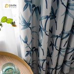 DIHIN HOME Pastoral Printed Leaves Curtains，Blackout Grommet Window Curtain for Living Room ,52x63-inch,1 Panel Roman Shades Curtains Window Blinds custom curtains blackout curtains curtains for living room sheer curtains curtain fabric linen curtains kitchen curtains velvet curtains pinch pleat curtains bay window curtains outdoor curtains pleated curtains floral curtains dining room curtains kitchen valances drapes for bedroom patio curtains nursery curtains grommet curtains