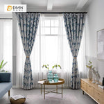 DIHIN HOME Pastoral Printed Leaves Curtains，Blackout Grommet Window Curtain for Living Room ,52x63-inch,1 Panel Roman Shades Curtains Window Blinds custom curtains blackout curtains curtains for living room sheer curtains curtain fabric linen curtains kitchen curtains velvet curtains pinch pleat curtains bay window curtains outdoor curtains pleated curtains floral curtains dining room curtains kitchen valances drapes for bedroom patio curtains nursery curtains grommet curtains