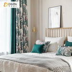 DIHIN HOME Pastoral Printed Spliced Curtains，Blackout Grommet Window Curtain for Living Room ,52x63-inch,1 Panel Roman Shades Curtains Window Blinds custom curtains blackout curtains curtains for living room sheer curtains curtain fabric linen curtains kitchen curtains velvet curtains pinch pleat curtains bay window curtains outdoor curtains pleated curtains floral curtains dining room curtains kitchen valances drapes for bedroom patio curtains nursery curtains grommet curtains