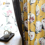 DIHIN HOME Pastoral Retro Flowers Spliced Curtains，Blackout Grommet Window Curtain for Living Room ,52x63-inch,1 Panel Roman Shades Curtains Window Blinds custom curtains blackout curtains curtains for living room sheer curtains curtain fabric linen curtains kitchen curtains velvet curtains pinch pleat curtains bay window curtains outdoor curtains pleated curtains floral curtains dining room curtains kitchen valances drapes for bedroom patio curtains nursery curtains grommet curtains