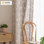 DIHIN HOME Pastoral Retro Printed,Blackout Grommet Window Curtain for Living Room ,52x63-inch,1 Panel Roman Shades Curtains Window Blinds custom curtains blackout curtains curtains for living room sheer curtains curtain fabric linen curtains kitchen curtains velvet curtains pinch pleat curtains bay window curtains outdoor curtains pleated curtains floral curtains dining room curtains kitchen valances drapes for bedroom patio curtains nursery curtains grommet curtains