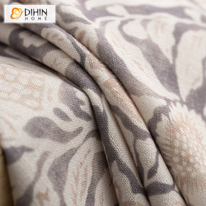 DIHIN HOME Pastoral Retro Printed,Blackout Grommet Window Curtain for Living Room ,52x63-inch,1 Panel Roman Shades Curtains Window Blinds custom curtains blackout curtains curtains for living room sheer curtains curtain fabric linen curtains kitchen curtains velvet curtains pinch pleat curtains bay window curtains outdoor curtains pleated curtains floral curtains dining room curtains kitchen valances drapes for bedroom patio curtains nursery curtains grommet curtains