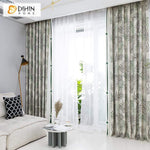 DIHIN HOME Pastoral Simple Branch Printed Curtain ,Cotton Linen ,Blackout Grommet Window Curtain for Living Room ,52x63-inch,1 Panel Roman Shades Curtains Window Blinds custom curtains blackout curtains curtains for living room sheer curtains curtain fabric linen curtains kitchen curtains velvet curtains pinch pleat curtains bay window curtains outdoor curtains pleated curtains floral curtains dining room curtains kitchen valances drapes for bedroom patio curtains nursery curtains grommet curtains
