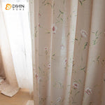 DIHIN HOME Pastoral Small Flowers Printed,Blackout Grommet Window Curtain for Living Room ,52x63-inch,1 Panel Roman Shades Curtains Window Blinds custom curtains blackout curtains curtains for living room sheer curtains curtain fabric linen curtains kitchen curtains velvet curtains pinch pleat curtains bay window curtains outdoor curtains pleated curtains floral curtains dining room curtains kitchen valances drapes for bedroom patio curtains nursery curtains grommet curtains