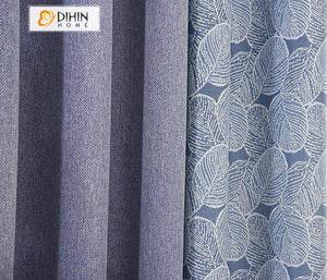 DIHIN HOME Pastoral Small Leaves Printed,Blackout Grommet Window Curtain for Living Room ,52x63-inch,1 Panel Roman Shades Curtains Window Blinds custom curtains blackout curtains curtains for living room sheer curtains curtain fabric linen curtains kitchen curtains velvet curtains pinch pleat curtains bay window curtains outdoor curtains pleated curtains floral curtains dining room curtains kitchen valances drapes for bedroom patio curtains nursery curtains grommet curtains