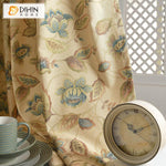 DIHIN HOME Pastoral Vintage Flower and Leaves Printed Curtains,Blackout Grommet Window Curtain for Living Room ,52x63-inch,1 Panel Roman Shades Curtains Window Blinds custom curtains blackout curtains curtains for living room sheer curtains curtain fabric linen curtains kitchen curtains velvet curtains pinch pleat curtains bay window curtains outdoor curtains pleated curtains floral curtains dining room curtains kitchen valances drapes for bedroom patio curtains nursery curtains grommet curtains