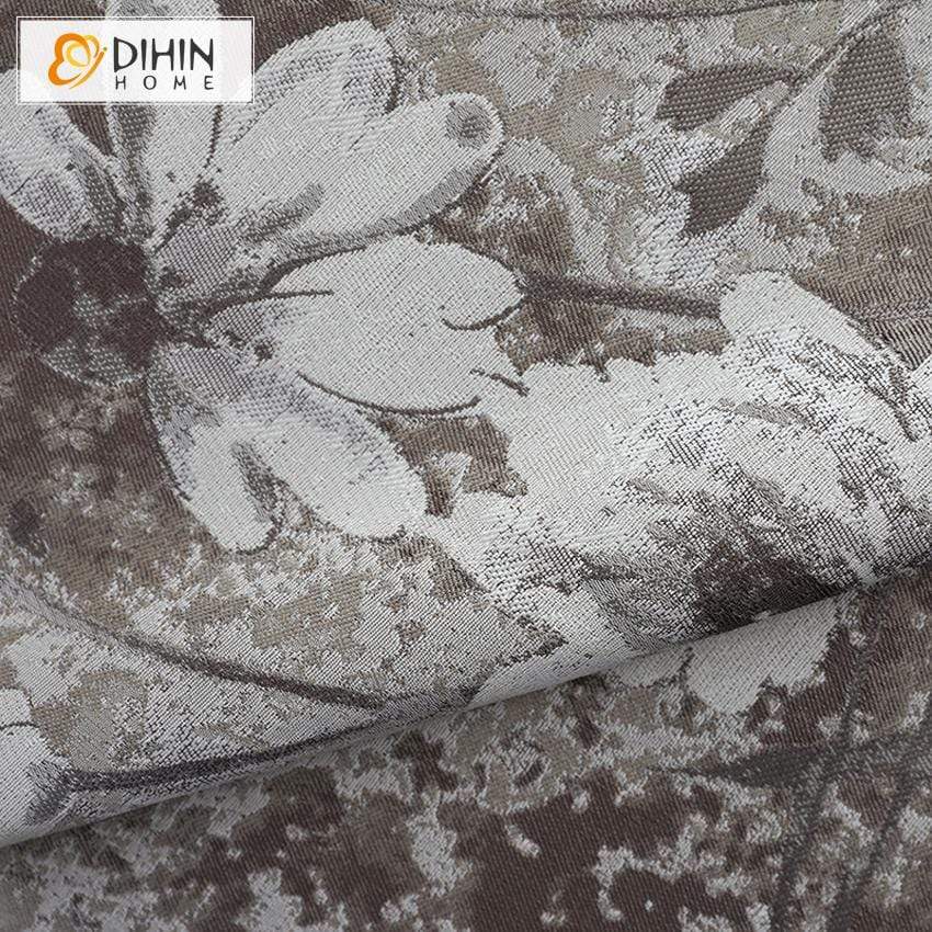 DIHIN HOME Pastoral Vintage Flower Printed Curtain ,Cotton Linen ,Blackout Grommet Window Curtain for Living Room ,52x63-inch,1 Panel Roman Shades Curtains Window Blinds custom curtains blackout curtains curtains for living room sheer curtains curtain fabric linen curtains kitchen curtains velvet curtains pinch pleat curtains bay window curtains outdoor curtains pleated curtains floral curtains dining room curtains kitchen valances drapes for bedroom patio curtains nursery curtains grommet curtains