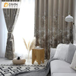DIHIN HOME Pastoral Vintage Flower Printed Curtain ,Cotton Linen ,Blackout Grommet Window Curtain for Living Room ,52x63-inch,1 Panel Roman Shades Curtains Window Blinds custom curtains blackout curtains curtains for living room sheer curtains curtain fabric linen curtains kitchen curtains velvet curtains pinch pleat curtains bay window curtains outdoor curtains pleated curtains floral curtains dining room curtains kitchen valances drapes for bedroom patio curtains nursery curtains grommet curtains