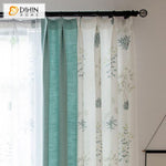 DIHIN HOME Pastoral Water Grass Printed,Blackout Grommet Window Curtain for Living Room ,52x63-inch,1 Panel Roman Shades Curtains Window Blinds custom curtains blackout curtains curtains for living room sheer curtains curtain fabric linen curtains kitchen curtains velvet curtains pinch pleat curtains bay window curtains outdoor curtains pleated curtains floral curtains dining room curtains kitchen valances drapes for bedroom patio curtains nursery curtains grommet curtains
