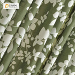 DIHIN HOME Pastoral White Plants Printed，Blackout Grommet Window Curtain for Living Room ,52x63-inch,1 Panel Roman Shades Curtains Window Blinds custom curtains blackout curtains curtains for living room sheer curtains curtain fabric linen curtains kitchen curtains velvet curtains pinch pleat curtains bay window curtains outdoor curtains pleated curtains floral curtains dining room curtains kitchen valances drapes for bedroom patio curtains nursery curtains grommet curtains