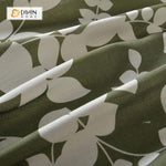 DIHIN HOME Pastoral White Plants Printed，Blackout Grommet Window Curtain for Living Room ,52x63-inch,1 Panel Roman Shades Curtains Window Blinds custom curtains blackout curtains curtains for living room sheer curtains curtain fabric linen curtains kitchen curtains velvet curtains pinch pleat curtains bay window curtains outdoor curtains pleated curtains floral curtains dining room curtains kitchen valances drapes for bedroom patio curtains nursery curtains grommet curtains
