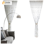 DIHIN HOME Pastoral Willow Branch Embroidered,Sheer Curtain,Grommet Window Curtain for Living Room ,52x63-inch,1 Panel Roman Shades Curtains Window Blinds custom curtains blackout curtains curtains for living room sheer curtains curtain fabric linen curtains kitchen curtains velvet curtains pinch pleat curtains bay window curtains outdoor curtains pleated curtains floral curtains dining room curtains kitchen valances drapes for bedroom patio curtains nursery curtains grommet curtains