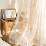 DIHIN HOME Pastoral Yellow Flowers Printed,Blackout Grommet Window Curtain for Living Room,1 Panel Roman Shades Curtains Window Blinds custom curtains blackout curtains curtains for living room sheer curtains curtain fabric linen curtains kitchen curtains velvet curtains pinch pleat curtains bay window curtains outdoor curtains pleated curtains floral curtains dining room curtains kitchen valances drapes for bedroom patio curtains nursery curtains grommet curtains