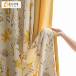 DIHIN HOME Pastoral Yellow Flowers Printed,Blackout Grommet Window Curtain for Living Room,1 Panel Roman Shades Curtains Window Blinds custom curtains blackout curtains curtains for living room sheer curtains curtain fabric linen curtains kitchen curtains velvet curtains pinch pleat curtains bay window curtains outdoor curtains pleated curtains floral curtains dining room curtains kitchen valances drapes for bedroom patio curtains nursery curtains grommet curtains