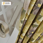 DIHIN HOME Pastoral Yellow Flowers Printed，Blackout Grommet Window Curtain for Living Room ,52x63-inch,1 Panel Roman Shades Curtains Window Blinds custom curtains blackout curtains curtains for living room sheer curtains curtain fabric linen curtains kitchen curtains velvet curtains pinch pleat curtains bay window curtains outdoor curtains pleated curtains floral curtains dining room curtains kitchen valances drapes for bedroom patio curtains nursery curtains grommet curtains