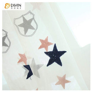 DIHIN HOME Pentagram Printed,Blackout Curtains Grommet Window Curtain for Living Room ,52x84-inch,1 Panel Roman Shades Curtains Window Blinds custom curtains blackout curtains curtains for living room sheer curtains curtain fabric linen curtains kitchen curtains velvet curtains pinch pleat curtains bay window curtains outdoor curtains pleated curtains floral curtains dining room curtains kitchen valances drapes for bedroom patio curtains nursery curtains grommet curtains