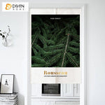 DIHIN HOME Pine Forest Printed Japanese Noren Doorway Curtain Tapestry,Cotton Linen,Door Way Curtain Door Hanging Tapestry,33.5''Wx59''L,1 Panel Roman Shades Window Curtains Curtains Window Blinds Curtains Drapes linen drapery curtains and drapes windows drapes custom curtains blackout curtains curtains for living room window shades sheer curtains curtain fabric window treatments custom drapery
