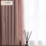DIHIN HOME Pink Color Striped Cotton Linen Curtains ,Blackout Grommet Window Curtain for Living Room ,52x63-inch,1 Panel Roman Shades Curtains Window Blinds custom curtains blackout curtains curtains for living room sheer curtains curtain fabric linen curtains kitchen curtains velvet curtains pinch pleat curtains bay window curtains outdoor curtains pleated curtains floral curtains dining room curtains kitchen valances drapes for bedroom patio curtains nursery curtains grommet curtains