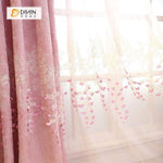 DIHIN HOME Pink Love Embroidered ,Blackout Grommet Window Curtain for Living Room ,52x63-inch,1 Panel Roman Shades Curtains Window Blinds custom curtains blackout curtains curtains for living room sheer curtains curtain fabric linen curtains kitchen curtains velvet curtains pinch pleat curtains bay window curtains outdoor curtains pleated curtains floral curtains dining room curtains kitchen valances drapes for bedroom patio curtains nursery curtains grommet curtains