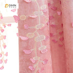 DIHIN HOME Pink Love Embroidered ,Blackout Grommet Window Curtain for Living Room ,52x63-inch,1 Panel Roman Shades Curtains Window Blinds custom curtains blackout curtains curtains for living room sheer curtains curtain fabric linen curtains kitchen curtains velvet curtains pinch pleat curtains bay window curtains outdoor curtains pleated curtains floral curtains dining room curtains kitchen valances drapes for bedroom patio curtains nursery curtains grommet curtains