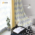 DIHIN HOME Pixel style Yellow Black Stripes Printed，Blackout Grommet Window Curtain for Living Room ,52x63-inch,1 Panel Roman Shades Curtains Window Blinds custom curtains blackout curtains curtains for living room sheer curtains curtain fabric linen curtains kitchen curtains velvet curtains pinch pleat curtains bay window curtains outdoor curtains pleated curtains floral curtains dining room curtains kitchen valances drapes for bedroom patio curtains nursery curtains grommet curtains