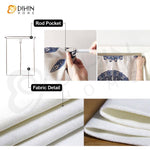 DIHIN HOME Plants Blessings Printed Japanese Noren Doorway Curtain Tapestry,Cotton Linen,Door Way Curtain Door Hanging Tapestry,33.5''Wx59''L,1 PanelDoor CurtainDIHINHOME Home Textile