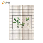DIHIN HOME Potted Landscape Printed Japanese Noren Doorway Curtain Tapestry,Cotton Linen,Door Way Curtain Door Hanging Tapestry,33.5''Wx59''L,1 Panel Roman Shades Window Curtains Curtains Window Blinds Curtains Drapes linen drapery curtains and drapes windows drapes custom curtains blackout curtains curtains for living room window shades sheer curtains curtain fabric window treatments custom drapery