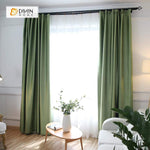 DIHIN HOME Pure Green ,Blackout Grommet Window Curtain for Living Room ,52x63-inch,1 Panel Roman Shades Curtains Window Blinds custom curtains blackout curtains curtains for living room sheer curtains curtain fabric linen curtains kitchen curtains velvet curtains pinch pleat curtains bay window curtains outdoor curtains pleated curtains floral curtains dining room curtains kitchen valances drapes for bedroom patio curtains nursery curtains grommet curtains