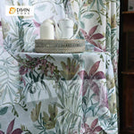 DIHIN HOME Purple Flowers and Leaves Printed，Blackout Grommet Window Curtain for Living Room ,52x63-inch,1 Panel Roman Shades Curtains Window Blinds custom curtains blackout curtains curtains for living room sheer curtains curtain fabric linen curtains kitchen curtains velvet curtains pinch pleat curtains bay window curtains outdoor curtains pleated curtains floral curtains dining room curtains kitchen valances drapes for bedroom patio curtains nursery curtains grommet curtains