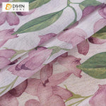 DIHIN HOME Purple Flowers Printed Sheer Curtain,Blackout Grommet Window Curtain for Living Room ,52x63-inch,1 Panel Roman Shades Curtains Window Blinds custom curtains blackout curtains curtains for living room sheer curtains curtain fabric linen curtains kitchen curtains velvet curtains pinch pleat curtains bay window curtains outdoor curtains pleated curtains floral curtains dining room curtains kitchen valances drapes for bedroom patio curtains nursery curtains grommet curtains