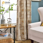 DIHIN HOME Rectangle Lines Embroidered,Blackout Grommet Window Curtain for Living Room ,52x63-inch,1 Pane Roman Shades Curtains Window Blinds custom curtains blackout curtains curtains for living room sheer curtains curtain fabric linen curtains kitchen curtains velvet curtains pinch pleat curtains bay window curtains outdoor curtains pleated curtains floral curtains dining room curtains kitchen valances drapes for bedroom patio curtains nursery curtains grommet curtains