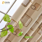 DIHIN HOME Rectangle Lines Embroidered,Blackout Grommet Window Curtain for Living Room ,52x63-inch,1 Pane Roman Shades Curtains Window Blinds custom curtains blackout curtains curtains for living room sheer curtains curtain fabric linen curtains kitchen curtains velvet curtains pinch pleat curtains bay window curtains outdoor curtains pleated curtains floral curtains dining room curtains kitchen valances drapes for bedroom patio curtains nursery curtains grommet curtains