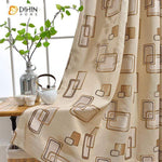DIHIN HOME Rectangle Lines Embroidered,Blackout Grommet Window Curtain for Living Room ,52x63-inch,1 Pane Roman Shades Curtains Window Blinds custom curtains blackout curtains curtains for living room sheer curtains curtain fabric linen curtains kitchen curtains velvet curtains pinch pleat curtains bay window curtains outdoor curtains pleated curtains floral curtains dining room curtains kitchen valances drapes for bedroom patio curtains nursery curtains grommet curtains