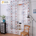 DIHIN HOME Red and Blue Stars Printed,Sheer Curtain,Blackout Grommet Window Curtain for Living Room ,52x63-inch,1 Panel Roman Shades Curtains Window Blinds custom curtains blackout curtains curtains for living room sheer curtains curtain fabric linen curtains kitchen curtains velvet curtains pinch pleat curtains bay window curtains outdoor curtains pleated curtains floral curtains dining room curtains kitchen valances drapes for bedroom patio curtains nursery curtains grommet curtains