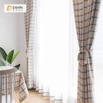 DIHIN HOME Red and Brown Lines Printed，Blackout Grommet Window Curtain for Living Room ,52x63-inch,1 Panel Roman Shades Curtains Window Blinds custom curtains blackout curtains curtains for living room sheer curtains curtain fabric linen curtains kitchen curtains velvet curtains pinch pleat curtains bay window curtains outdoor curtains pleated curtains floral curtains dining room curtains kitchen valances drapes for bedroom patio curtains nursery curtains grommet curtains