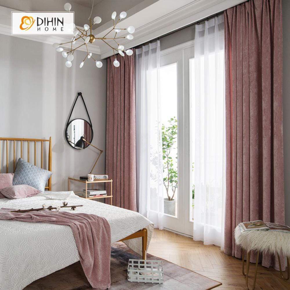 DIHIN HOME Red Cotton Linen Printed，Blackout Grommet Window Curtain for Living Room ,52x63-inch,1 Panel Roman Shades Curtains Window Blinds custom curtains blackout curtains curtains for living room sheer curtains curtain fabric linen curtains kitchen curtains velvet curtains pinch pleat curtains bay window curtains outdoor curtains pleated curtains floral curtains dining room curtains kitchen valances drapes for bedroom patio curtains nursery curtains grommet curtains