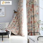 DIHIN HOME Red Watercolor Printed,Blackout Grommet Window Curtain for Living Room ,52x63-inch,1 Panel Roman Shades Curtains Window Blinds custom curtains blackout curtains curtains for living room sheer curtains curtain fabric linen curtains kitchen curtains velvet curtains pinch pleat curtains bay window curtains outdoor curtains pleated curtains floral curtains dining room curtains kitchen valances drapes for bedroom patio curtains nursery curtains grommet curtains