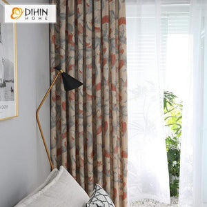 DIHIN HOME Red Watercolor Printed,Blackout Grommet Window Curtain for Living Room ,52x63-inch,1 Panel Roman Shades Curtains Window Blinds custom curtains blackout curtains curtains for living room sheer curtains curtain fabric linen curtains kitchen curtains velvet curtains pinch pleat curtains bay window curtains outdoor curtains pleated curtains floral curtains dining room curtains kitchen valances drapes for bedroom patio curtains nursery curtains grommet curtains