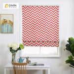 DIHIN HOME Red Wave Printed Roman Shades ,Easy Install Washable Curtains ,Customized Window Curtain Drape, 24"W X 64"H Roman Shades Curtains Window Blinds custom curtains blackout curtains curtains for living room sheer curtains curtain fabric linen curtains kitchen curtains velvet curtains pinch pleat curtains bay window curtains outdoor curtains pleated curtains floral curtains dining room curtains kitchen valances drapes for bedroom patio curtains nursery curtains grommet curtains