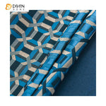 DIHIN HOME Retro Abstract Geometric,Blackout Grommet Window Curtain for Living Room ,52x63-inch,1 Panel Roman Shades Curtains Window Blinds custom curtains blackout curtains curtains for living room sheer curtains curtain fabric linen curtains kitchen curtains velvet curtains pinch pleat curtains bay window curtains outdoor curtains pleated curtains floral curtains dining room curtains kitchen valances drapes for bedroom patio curtains nursery curtains grommet curtains