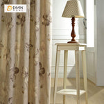 DIHIN HOME Retro Flowers Printed，Blackout Grommet Window Curtain for Living Room ,52x63-inch,1 Panel Roman Shades Curtains Window Blinds custom curtains blackout curtains curtains for living room sheer curtains curtain fabric linen curtains kitchen curtains velvet curtains pinch pleat curtains bay window curtains outdoor curtains pleated curtains floral curtains dining room curtains kitchen valances drapes for bedroom patio curtains nursery curtains grommet curtains